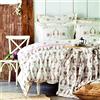 Karaca Home Set copripiumino matrimoniale Alfia Powder 100% cotone, copripiumino 200 x 220 cm, lenzuolo sopra 240 x 260 cm, federa 50 x 70 cm, set copripiumino matrimoniale per due persone
