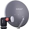 DUR-line Set antenna satellitare Select 75/80 [LNB, commutatore]