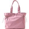 VAKAER Borsa tote da donna, borsa shopper laterale da 18 l, borsa hobo grande, borsa a tracolla leggera per lavoro, allenamento, viaggi, Rosa fard, Taglia unica