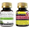 LABOTTEGADEGLIINTEGRATORI Set di integratori Prostata Emorroidi e Microcircolo | Serenoa Repens 70 Softgels e Diosmina Esperidina 100 Compresse