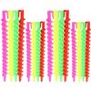 Generico 52 Pezzi Di Bigodini a Spirale Per Naturali, Rulli Per Arricciatura, Aste Perm Per Riccioli a Spirale, Set Di 26 Piccoli (15cm) E 26 Grandi (17.5cm)