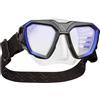 SCUBAPRO D-MASK BLUE/CLR SKIRT SIZE M Maschera da Apnea