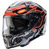 CABERG Casco AVALON X GURKHA NERO/GREY/ARANCIO FLUO M