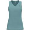 Odlo Active F-Dry Light - Canotta Intima Funzionale da Donna, Aqua Haze, XS EU