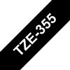 BROTHER Nastri compatibile con Brother TZE-355 - bianco su nero - 8 metri - 24MM