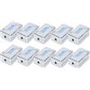 DIGITUS Modulo di connessione LSA Cat 6-10 Pezzi - Schermato - Connettore a dislocamento di Isolamento Cat6 LSA - da AWG 22 a AWG 26 - per Cavi Ethernet, Cavi di Rete, Cavi di Installazione
