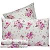 Riad Arredo Set Lenzuola Matrimoniale 100% Cotone Percalle Italiano - Completo Letto Morbido Mano Delicata Made in Italy (Mary Rosa)