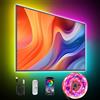 Liwqolx RGBIC Striscia LED 3 metri, Dreamcolour TV Retroilluminazione con APP & Telecomando Controllo per 45 a 65 pollici TVs, Musica Sincronizzazione per PC Monitor Sala giochi