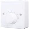 Gereiny 220V Regolazione Universale Interruttore di Controllo della Velocità del Ventilatore a Soffitto Pulsante a Parete Interruttore Dimmer Cinque Marce Regolatore di Velocità del Ventilatore Bianco