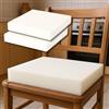 cuscini fiber Set 2 Spugna per Cuscini 40x40, Spugna per Imbottitura Cuscini Sedie Cucina e Cuscini Divani e Divanetti per Interno ed Esterno, in Morbido Poliuretano Espanso per Imbottitura (40x40x5)