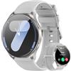 Blackview Smartwatch Donna Uomo, Orologio Smartwatch Uomo Fitness con Chiamate Bluetooth con 1.43' HD AMOLED/112+ Sportive/SpO2/Monitoraggio del Sonno/Cardiofrequenzimetro per Android IOS