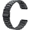 SUNDAREE Compatibile con Cinturino Garmin Fenix 7X Pro/7X 51MM/6X Pro/5X GPS/Quatix 7X/Tactix7 Pro/Enduro 2/Descent Mk2/Instinct 2X Solar,26MM Quickfit Nero Acciaio Metallo Orologio Cinturini