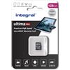 Integral Scheda Micro SD da 128 GB 4K Video Premium ad alta velocità SDXC fino a 100 MB s in lettura e 50 MB s velocità di scrittura V30 C10 U3 UHS-I A1