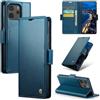 Rerzoiro Cover per Xiaomi Redmi Note 14 4G Custodia Portafoglio [Blocco RFID] Premium Pelle PU Wallet Case Flip Libro con Porta Carte Slot Supporto Flip Case per Xiaomi Redmi Note 14 4G, Blu