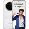 realme 14 Pro+ 5G Smartphone 8+256GB, Bianco Perla, Schermo 6.83 pollici, Refresco a 120Hz, Ricarica Rapida 80W, Batteria 5260mAh, Fotocamera da 108MP, Qualcomm Snapdragon 7s Gen 3, IP69