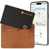 NOVOO Card Tracker per Portafogli Sottili IP68 impermeabile, funziona con Apple Find My (solo iOS), Localizzatore di oggetti Bluetooth per tag bagagli, telefono, passaporti