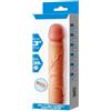 CUPIDO TOYS GRANDE Guaina Fallica 20 cm Indossabile sul Pene, Prolunga Pene di 7,6 cm, Manicotto Fallico Strapon Indossabile per Uomo