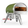 GOZNEY Roccbox di Gozney Forno per pizza da esterno - Include paletta per pizza professionale - Alimentato a gas, con placca in pietra e fiamma rotante - Termometro integrato e copertura anti-ustione - Verde