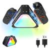 AriKroii Stazione Ricarica per Nintendo Switch 2,Stazione di Ricarica Magnetica Rapida Switch 2 Joy-Con con 7 Modalità di Luce & LED Indicatori, Accessori per Nintendo Switch 2