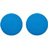 Generico 2 Pezzi di gomma di silicone di protezione della pelle Per Switch 2 Controller Per Joy-c0n Joystick Grips Cap Rocker copertura (blue)