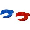 Generico Console di gioco Joystick supporto per Switch2 Bastone Serrature per Joy-con Anti-drift Joystick Protector (dark blue/red)
