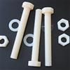 Caterpillar Red 5x Viti a Testa Esagonale Nylon Naturale, M20 x 150mm, Dadi e bulloni di plastica, Rondelle, Nylon Naturale