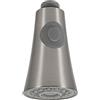 Tbest Testa di Ricambio per Rubinetto Argento 1/2 Rubinetto per Lavello da in Plastica ABS Pull Down Sostituzione in Acciaio Soffione Doccia a Spruzzo Estraibile