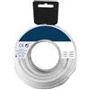 Eden pulse Ventilatore da terra bianco e nero con serbatoio d'acqua e nebulizzatore, ideale per terrazze, 125 x 43 x 40 cm