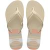 Havaianas Elegance Print Donna FlipFlop Beige 35 EU