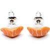 Miniblings sushi Orecchini Mangiare Giappone Maki pesce Asia 13 - moda orecchini gioielli fatti a mano inserisco orecchini