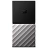 SanDsik Western Digital WDBKVX0010PSL-WESN My Passport Portable SSD 1TB, Argento nero