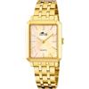 Lotus Orologio Donna 18982/2 Square Series cassa di Acciaio inossidabile 316l Oro cinturino in Acciaio inossidabile 316l Oro