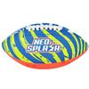 AKTIVE 54288 Pallone da rugby in neoprene per acqua, 26 cm, leggero, galleggiante, resistente all'acqua, colori vivaci, design antiscivolo, ottimale per spiaggia e piscina