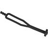 Tbest Cavalletto Laterale Motocross Cinturino in Gomma Cavalletto Laterale Cinturino in Gomma per Batteria Accessorio per Montaggio su Moto Adatto per 14-19 (nero) (nero)
