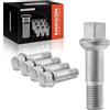 Frankberg 5 bulloni/viti per ruote M14x1.5 A0009905307 | Compatibile con: Classe S Coupé C140, Classe G Cabriolet W463, Classe S V220 W220, Classe S W140, Classe G W463
