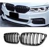 YIUBCZOQI F22 F23 Griglia Radiatore per BMW Serie 2 F22 Coupé F23 Cabriolet F87 M2 Nero Lucido Griglia Doppia 2014 2015 2016 2017 2018