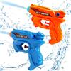 ZOSIGN Pistole ad Acqua, 2pcs Pistola ad Acqua Bambini, Pistola ad Acqua Piccola, Pistole ad Acqua Giocattolo, Mini Pistola ad Acqua Bambini, Pistola ad Acqua, Water Gun Blaster (Arancione Blu)