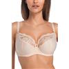 Teyli Reggiseno Donna - Reggiseni Donna in Poliammide con Ferretto, Spalline Regolabili e Finiture in Pizzo - Reggiseno per Seno Grande a Sostegno Forte Nero 5E