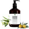 B.O.T cosmetic & wellness Sapone Nero Mani Igienizzante Liquido Casa Universale Non secca la pelle. Detergente Naturale realizzato al 100% con olio d'oliva e olio di eucalipto (500)
