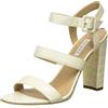 GUESS, FL6MLDPEL03, Decollete Tacco Moda Fashion Donna (Cream, Sistema Taglie Calzature EU, Adulto, Numero, Media, 35)