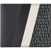 Armani Exchange A | X ARMANI EXCHANGE Dylan - Portafoglio da uomo, colore: blu scuro/blu scuro