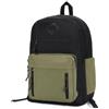 VASCHY Zaino Uomo, Zaino Donna Casual Zaino Università Grande Zaino da Viaggio Zaino Scuola Zainetto Lavoro Impermeabile Nero Verde