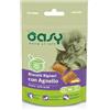 Generic Oasy Snack Gatto BISCOTTI ripieni con AGNELLO - OFFERTA - 6 CONFEZIONI DA 60 gr