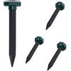 funfunfly 4x Scaccia Talpe Ultrasuoni Solare, Dissuasori per Talpe, Dissuasore per Talpe, Repellente Ultrasuoni per Talpe, Dissuasori per Talpe Con Ip65 Impermeabile, Anti Talpe, Gopher, Serpenti