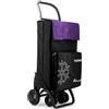Rolser Carrello Portaspesa Rolser Termo Fresh MF 4.2 Tour - Nero e malva