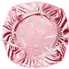 Yikko Coprisedia elasticizzato in velluto spandex, 37,6 - 50,4 cm, per sedia da ufficio, morbida federa lavabile in lavatrice, protezione, casa, sala da pranzo, bar, decorazione matrimonio (Jaderosa)