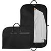 Rhinocerosdance Custodia Porta Abiti 60 x 100 cm Borsa Porta Abiti Copriabiti Antipolvere con Cerniera Lampo e Manici Borsa per Vestiti per Abiti Avanzate Tessuto Oxford (Nero)