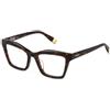 FURLA Vfu767 Montature per Occhiali da vista, Copper Gold Lucido, 51/140/18 Donna