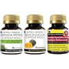LABOTTEGADEGLIINTEGRATORI Set di integratori Serenoa Repens 70 Softgels, Zucca 70 Softgels, Diosmina Esperidina 100 Compresse | Prostata Emorroidi Circolazione Microcircolo