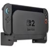Consoldate Wall Mount for Nintendo Switch 2 Dock, Wall Bracket Black: A Perfectly Sized, Strong, & Secure Home for Your Console - 3 Years Warranty - Made in UK